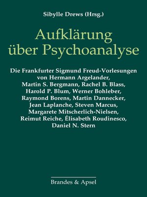 cover image of Aufklärung über Psychoanalyse